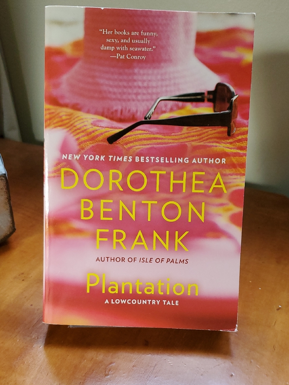 Original Penguin Pink and Yellow 'Plantation' Decorative Coffee Table Book
